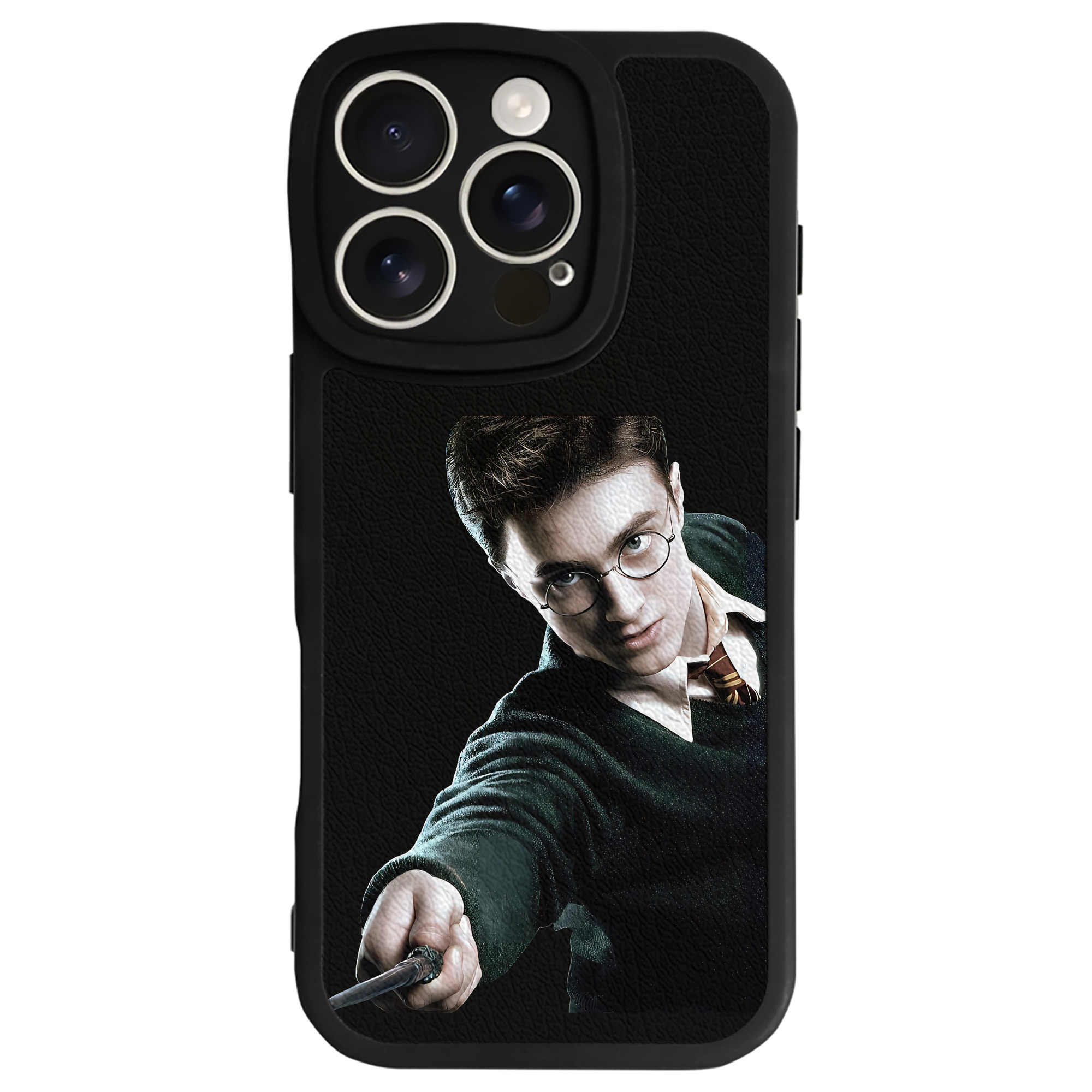 （画像用） Harry Potter ハリー・ポッターシリーズ 【iPhone 16シリーズ対応】シリコンスマホケース（レザー調） 材質：シリコン
